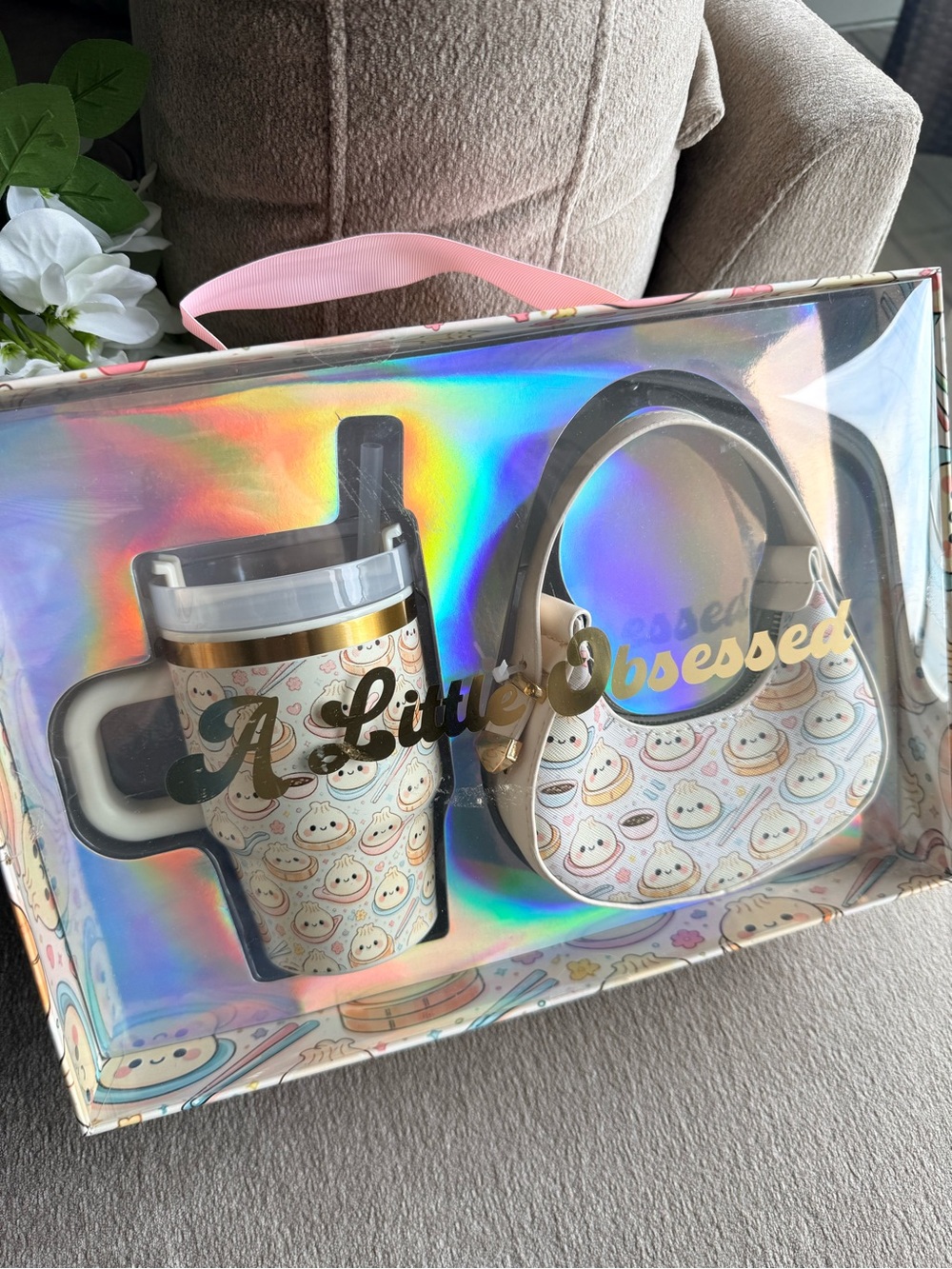 Bao Babe Cup & Mini Purse Set - Little Dumplings NIB